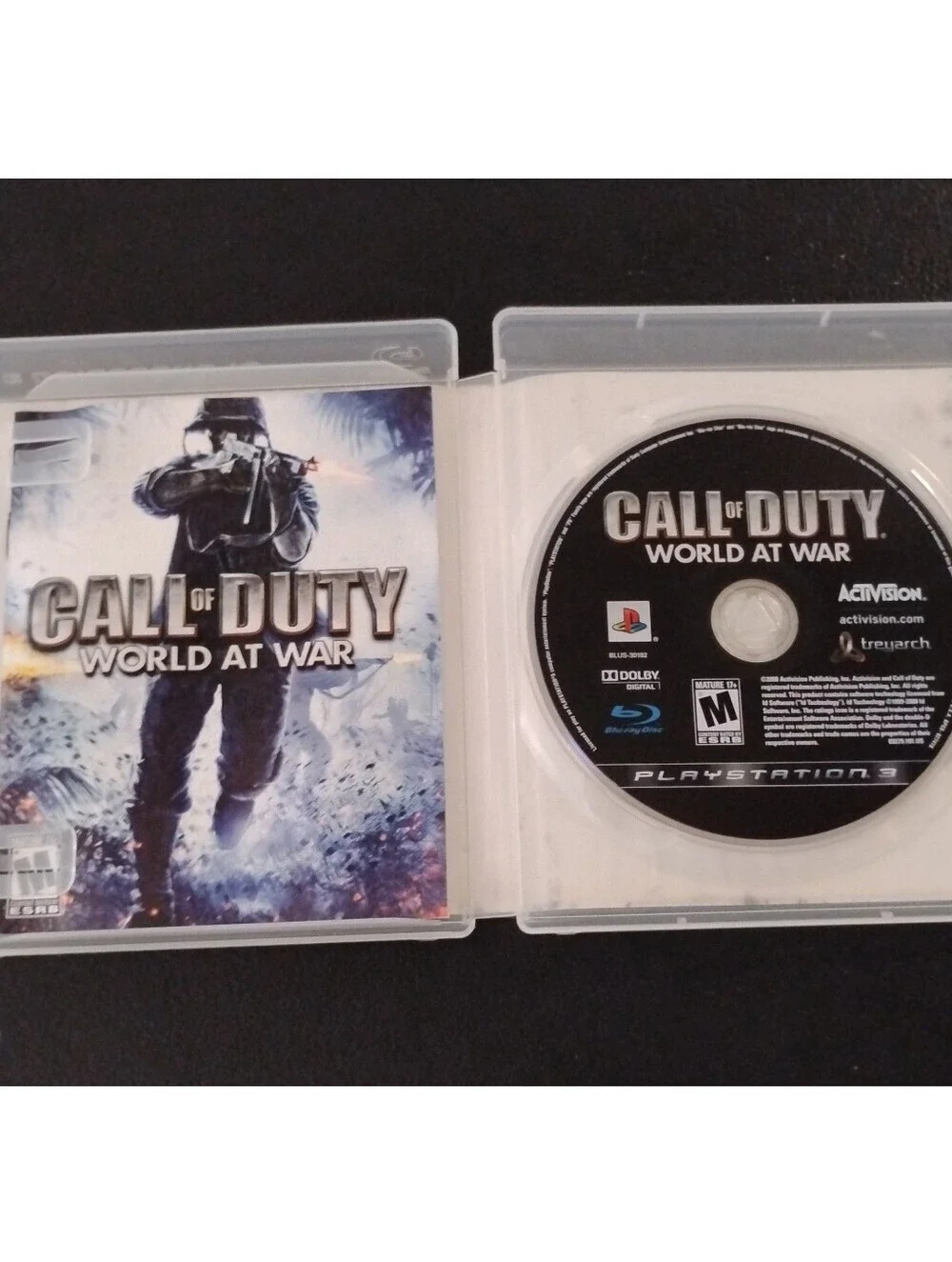 Call of Duty: World at War (Sony PlayStation 3, PS3) CIB - Complete with Manual